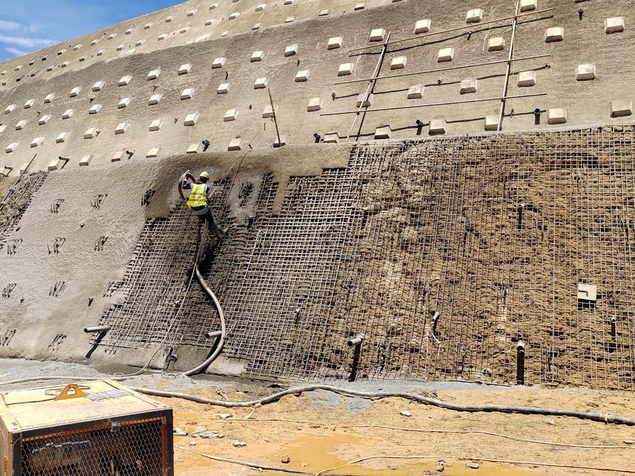 Slope protection 3
